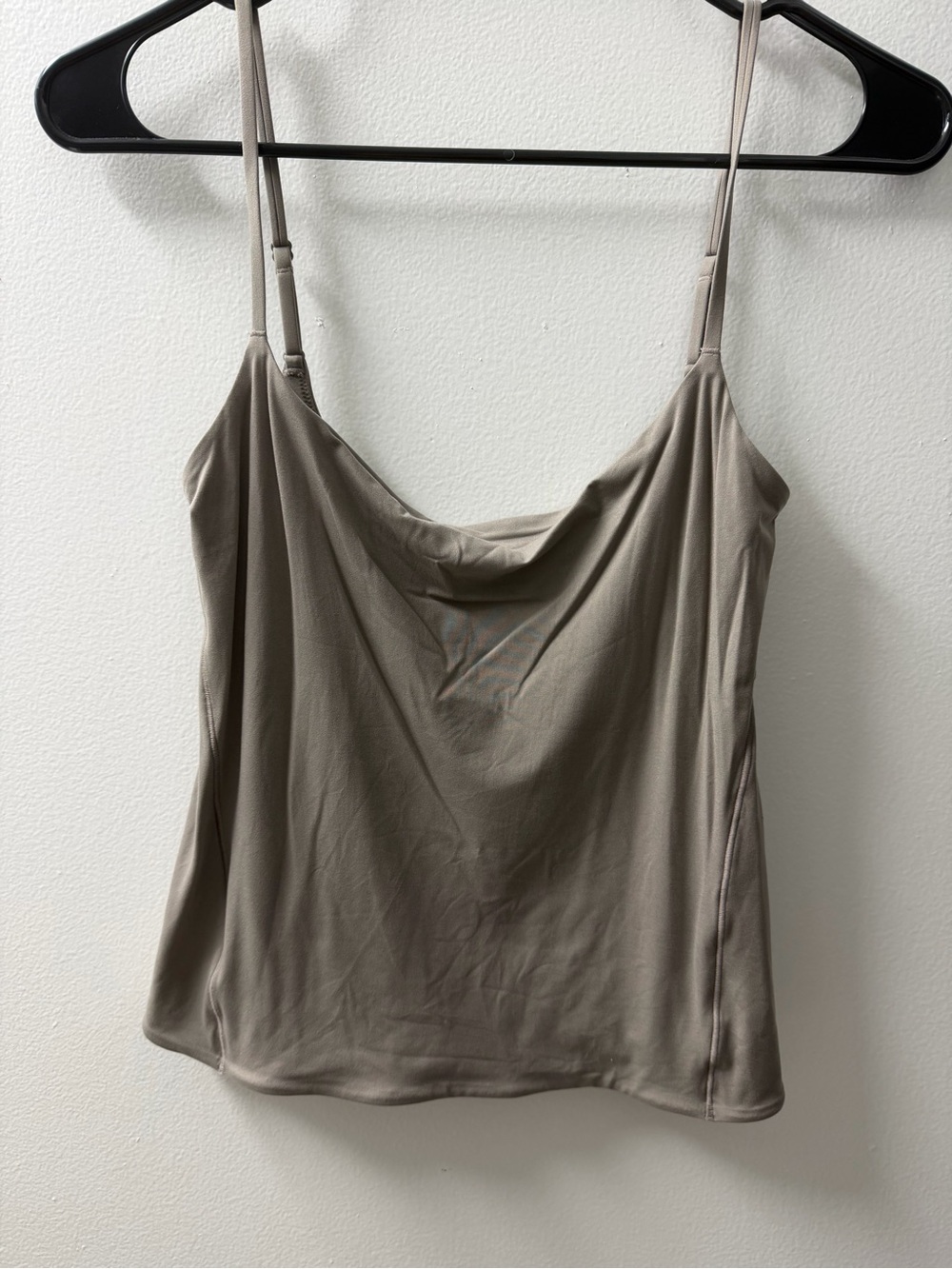 Lululemon Wundermost Ultra-Soft Nulu Spaghetti-Strap Cami- warm ash grey